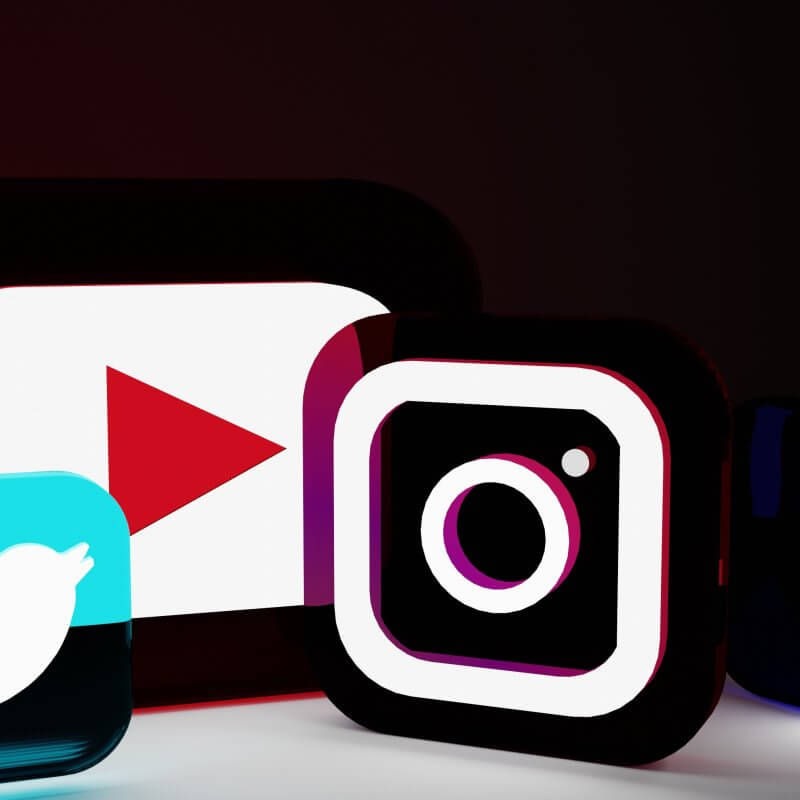 Social media icons | 7 Tips on creating an Organic Social Media Strategy