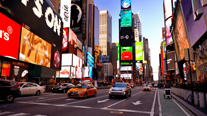 Time square in New York