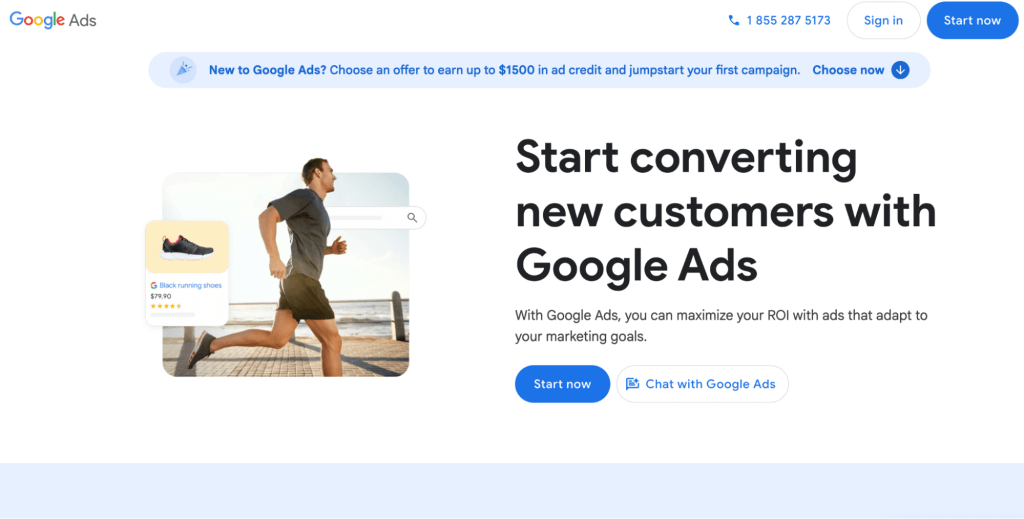 Google Ads page | Maximizing ROI on Holiday Google Ads Campaigns